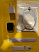 Used Apple Watch Series 7 41mm Silver Aluminum Case GPS/Cell w Starlight Band ML