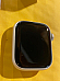 Apple Watch Series 7 41mm Silver Aluminum Case GPS with White Band M/L